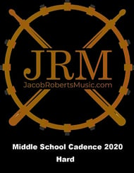 Middle School Cadence 2020 Hard Marching Band sheet music cover Thumbnail